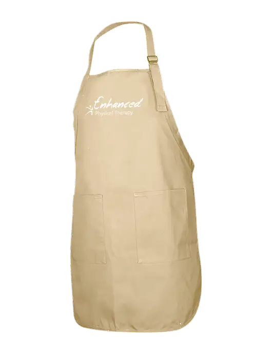 Full-Length Stone Apron With Pockets w/Enhanced Logo