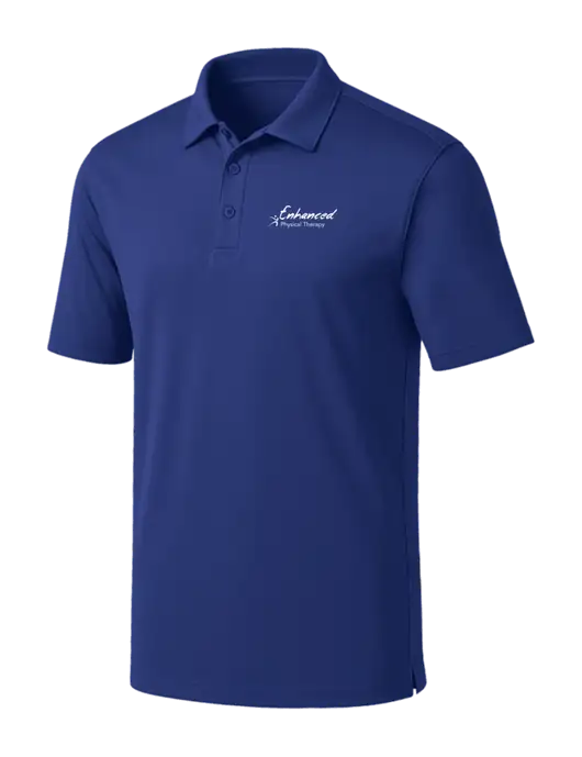 Dark Royal Silk Touch Performance Polo w/Enhanced Logo