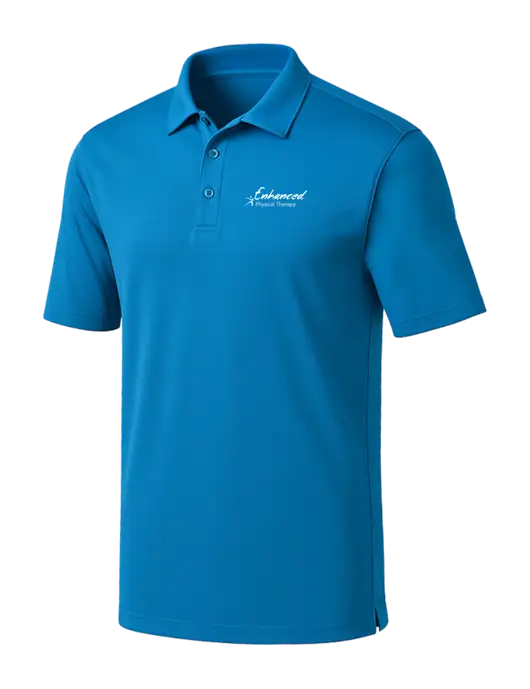Royal Blue Silk Touch Performance Polo w/Enhanced Logo