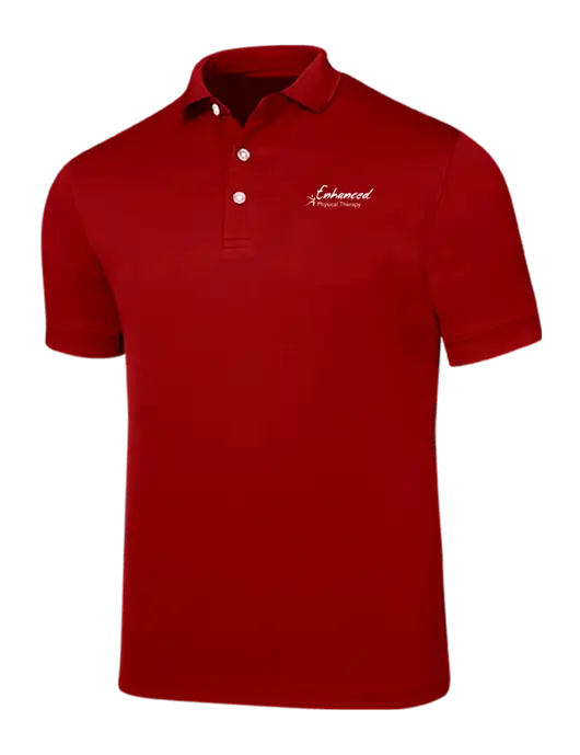 Callaway Ottoman Red Polo w/Enhanced Logo