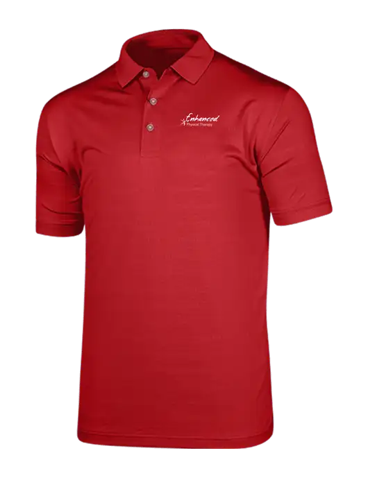 Callaway Vibrant Red Ventilated Polo w/Enhanced Logo