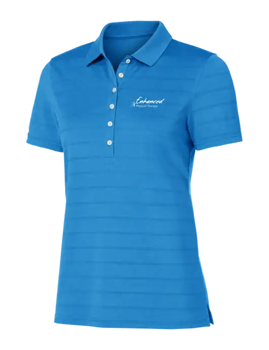 Callaway Womens Royal Blue Ventilated Polo w/Enhanced Logo