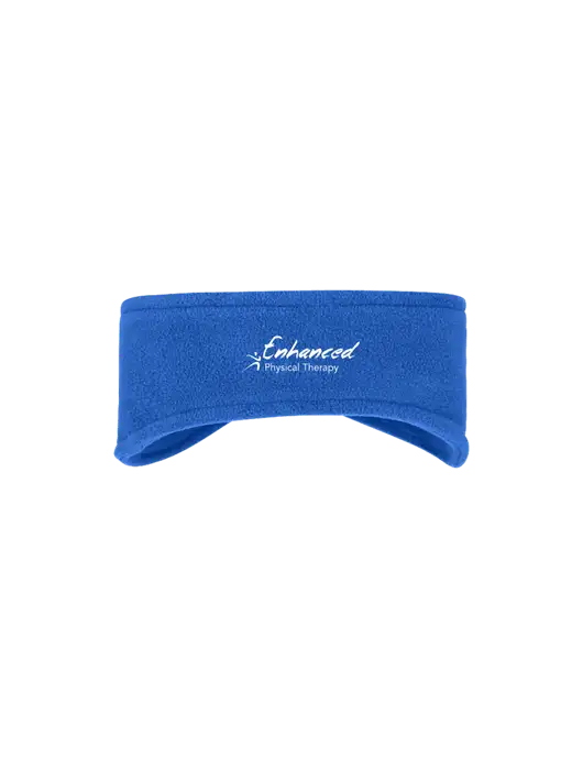 Royal Stretch Fleece Headband w/Enhanced Logo