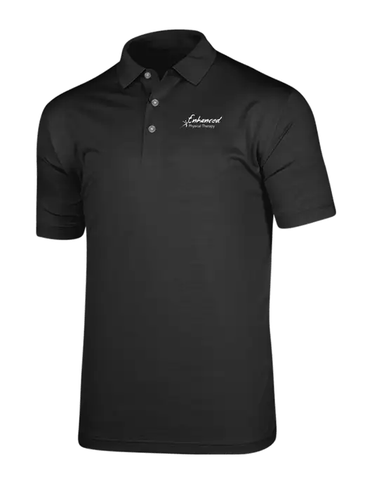 Callaway Vibrant Black Ventilated Polo w/Enhanced Logo