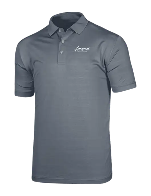 Callaway Vibrant Light Grey Ventilated Polo w/Enhanced Logo