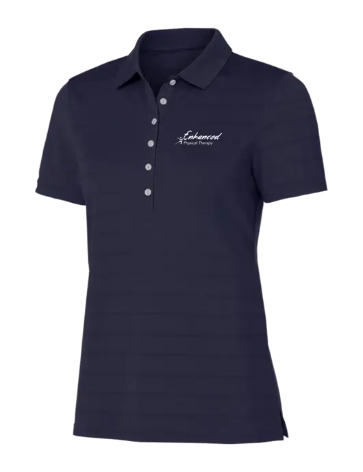 Callaway Womens Navy Ventilated Polo w/Enhanced Logo