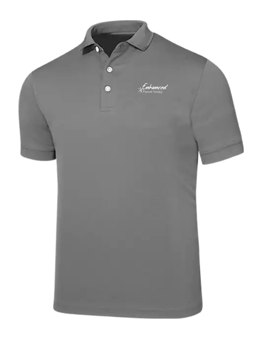 Callaway Ottoman Medium Grey Polo w/Enhanced Logo