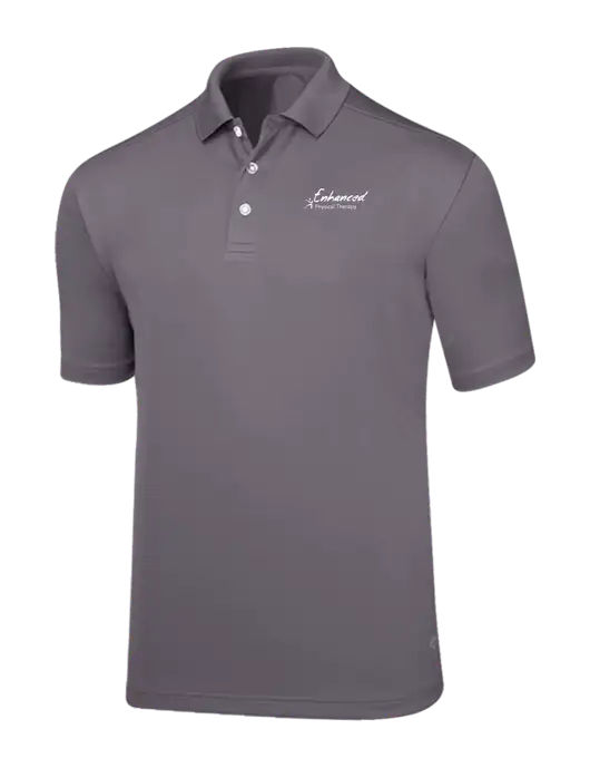 Callaway Core Medium Grey Performance Polo w/Enhanced Logo