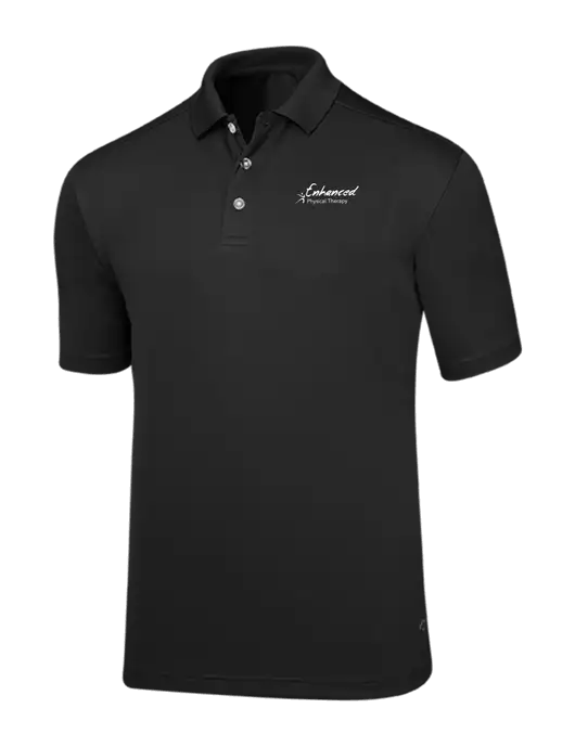 Callaway Core Black Performance Polo w/Enhanced Logo