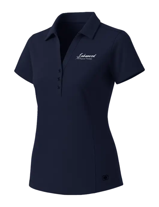 OGIO Womens Navy ONYX Polo w/Enhanced Logo
