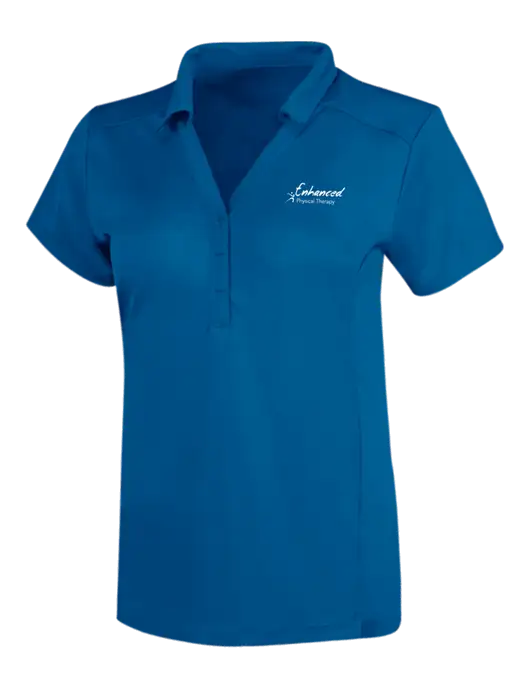 OGIO Royal Blue Womens Framework Polo w/Enhanced Logo