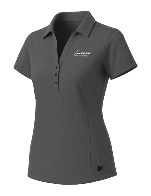 OGIO Womens Medium Grey ONYX Polo w/Enhanced Logo