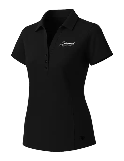 OGIO Womens Blacktop ONYX Polo w/Enhanced Logo