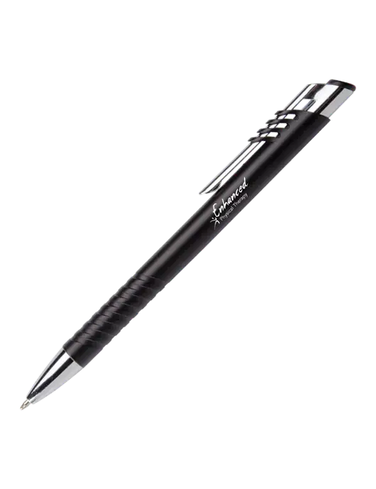 Schirhart Black Pen - Black Ink w/Enhanced Logo