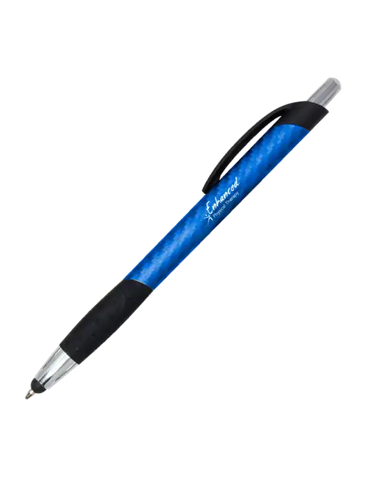 Sunray Blue Stylus Pen - Black Ink w/Enhanced Logo