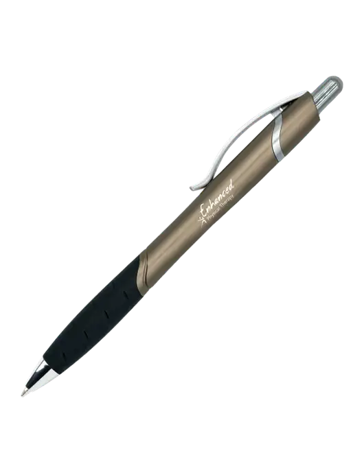 Summerhill Grey Pen - Black Ink w/Enhanced Logo