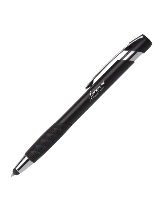 Alize Black Stylus Black Ink Pen w/Enhanced Logo