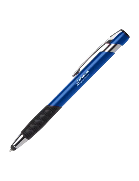 Alize Blue Stylus Black Ink Pen w/Enhanced Logo
