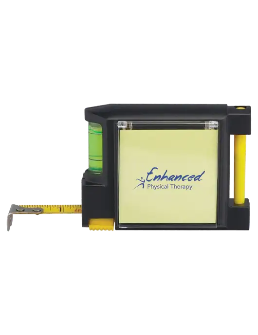 Combo Yellow Tape Measure and Level w/Enhanced Logo