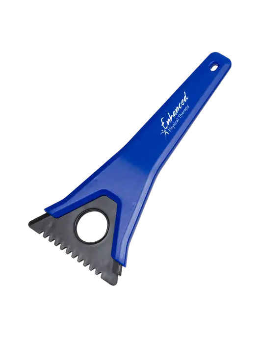 TriBlade Blue Windshield Scraper w/Enhanced Logo