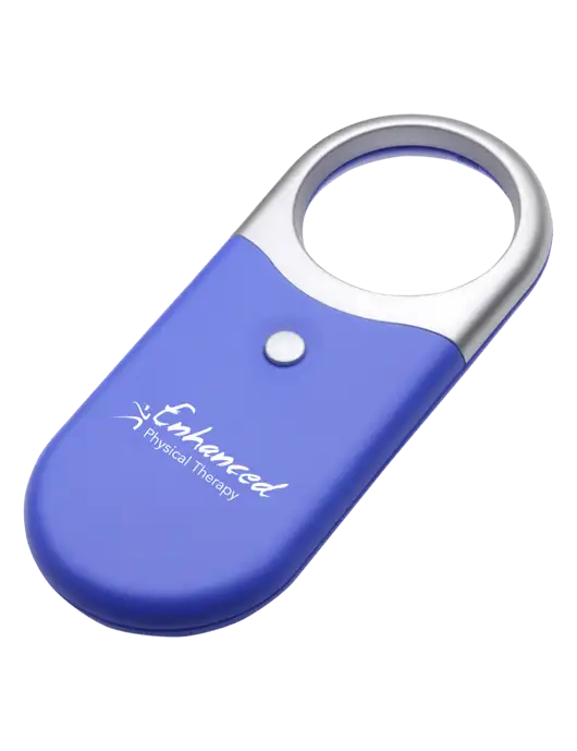Compact Blue Magnifier Light w/Enhanced Logo