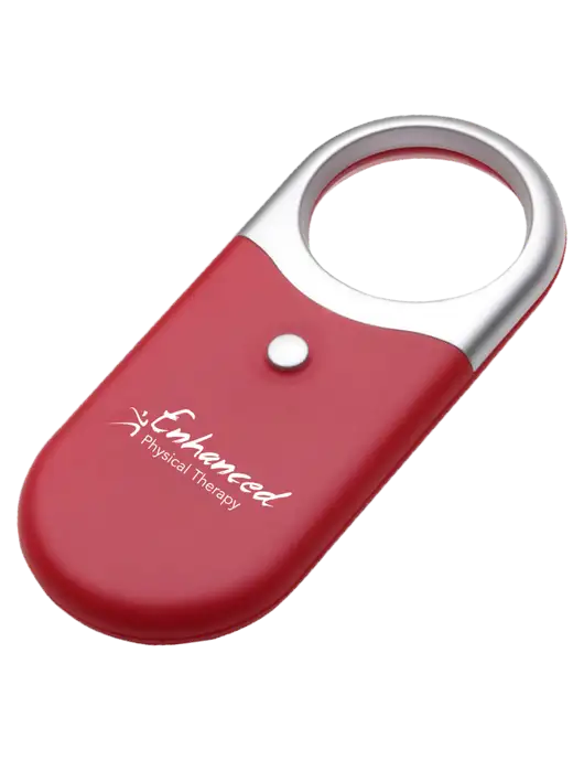 Compact Red Magnifier Light w/Enhanced Logo