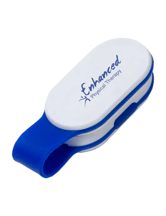 Magna Clip Blue Personal Safety Light w/Enhanced Logo