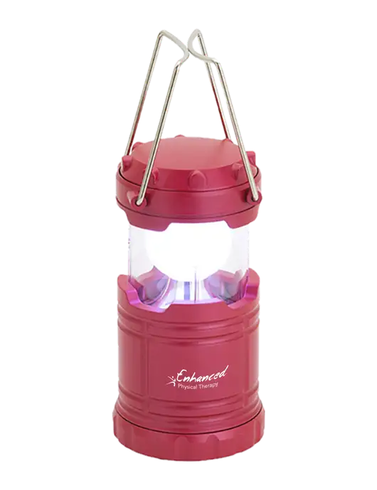 Red Mini Retro Lantern w/Enhanced Logo