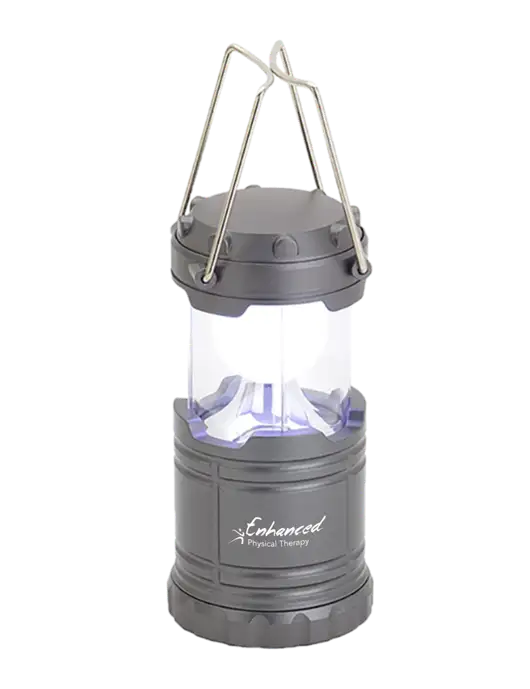 Gunmetal Mini Retro Lantern w/Enhanced Logo