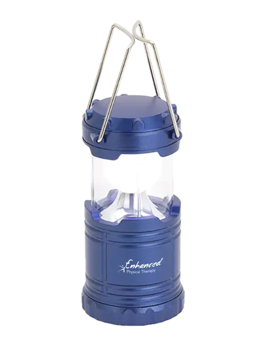 Blue Mini Retro Lantern w/Enhanced Logo
