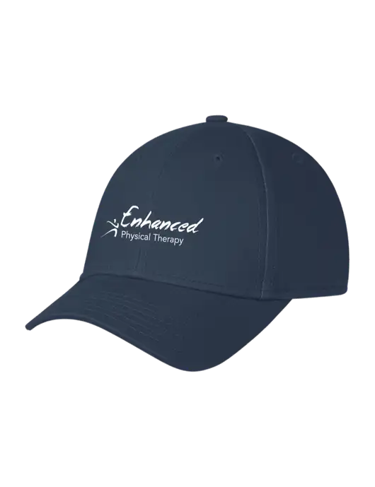 Navy Structured Cap Hook & Loop w/Enhanced Logo