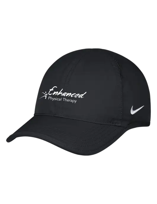 Nike Black Featherlight Cap w/Enhanced Logo
