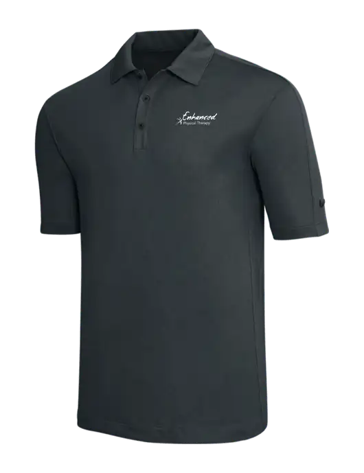 Nike Dark Grey Tech Sport Dri-FIT Polo w/Enhanced Logo