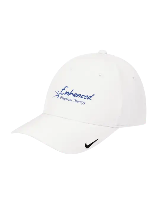 Nike White Dri-FIT Legacy Cap w/Enhanced Logo