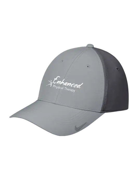 Nike Light Grey/Dark Grey Dri-FIT Legacy Cap w/Enhanced Logo