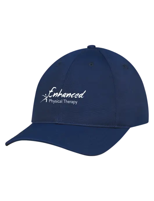 Navy Nylon Twill Performance Cap w/Enhanced Logo