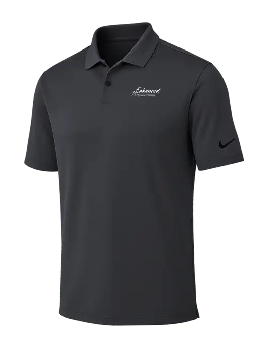 Nike Dark Grey Dri-FIT Vapor Polo w/Enhanced Logo