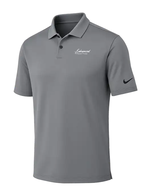 Nike Medium Grey Dri-FIT Vapor Polo w/Enhanced Logo