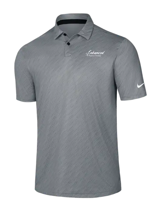 Nike Medium Grey Vapor Dash Polo w/Enhanced Logo