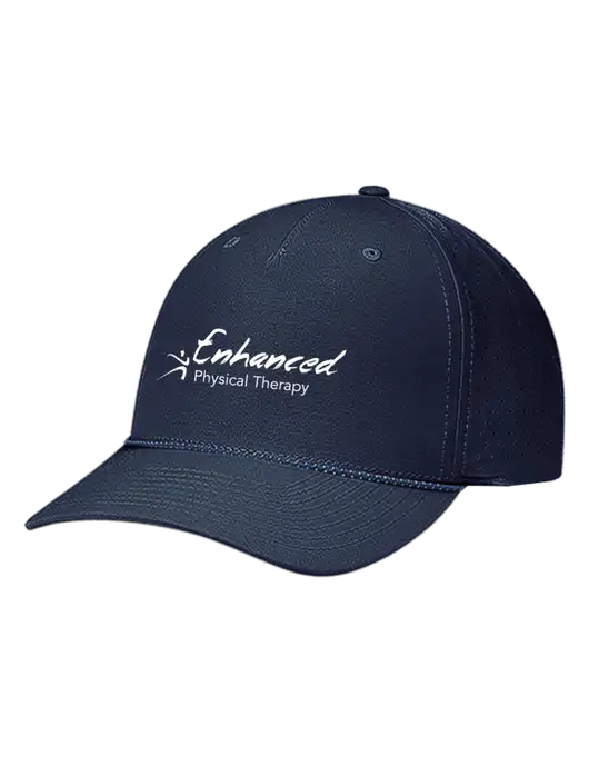 Richardson Laser Perf Performance Dark Navy/Navy-Grey-Blue Rope Cap w/Enhanced Logo