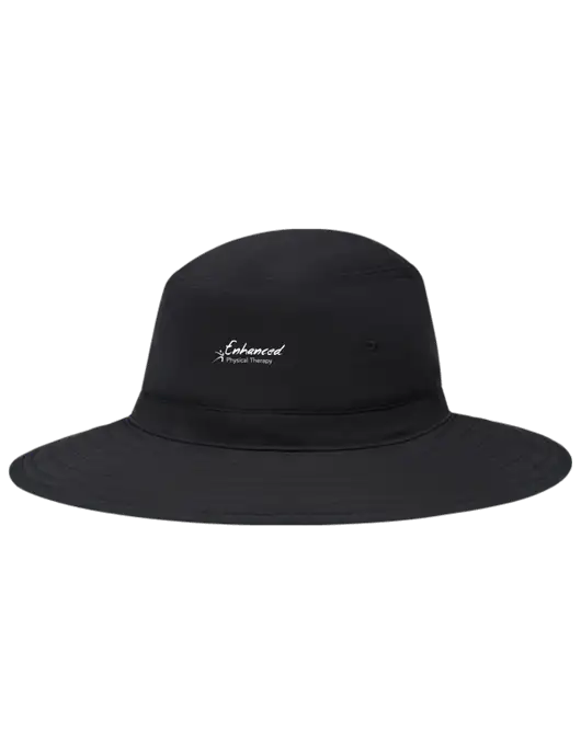 Black Booney Sun Hat w/Enhanced Logo