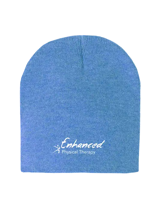 Royal Heather Element Knit Beanie w/Enhanced Logo